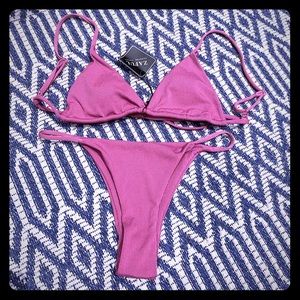 Pink ZAFUL 2 piece bikini!